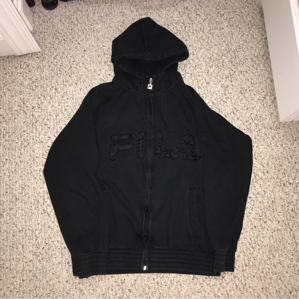 Vintage Fila Zip up Hoodie